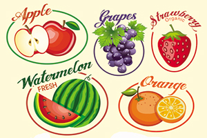 Fruits Adhesive Printing Labels in Bangladesh